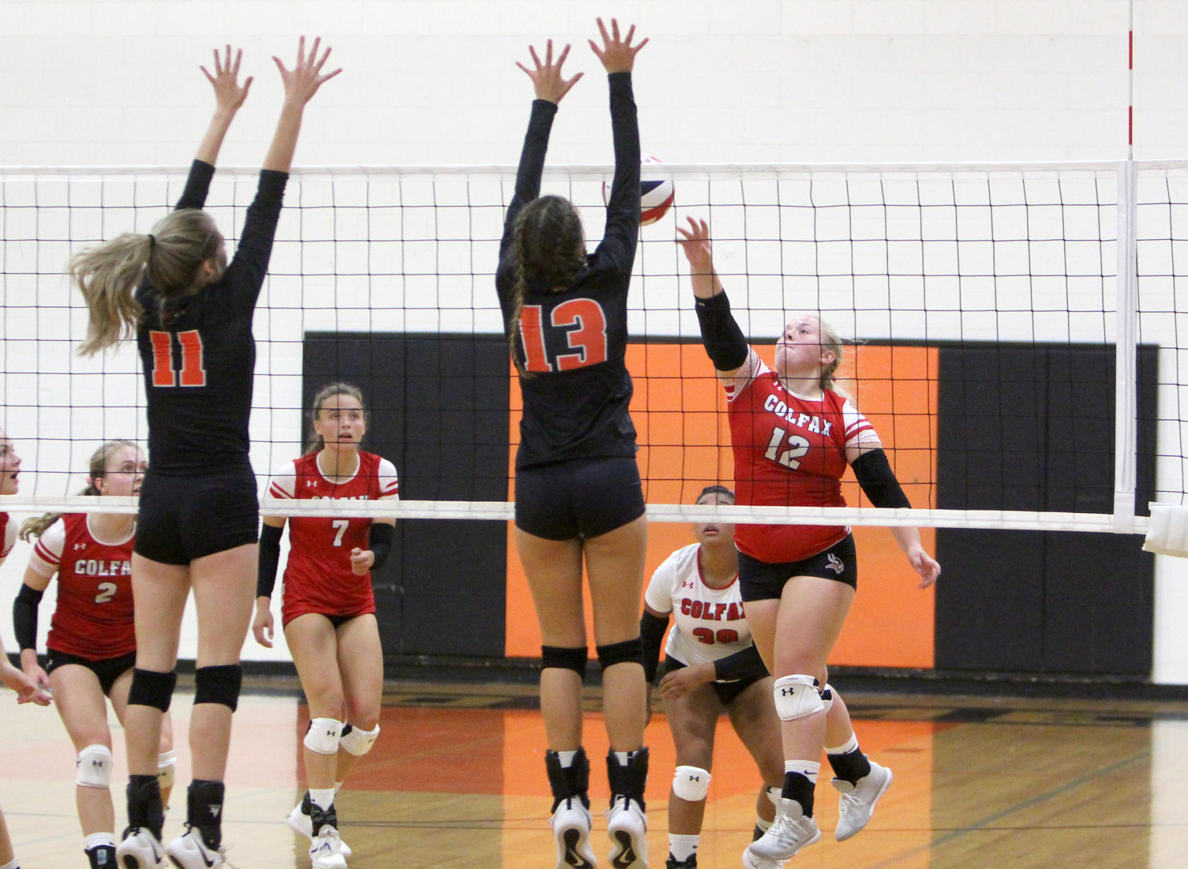 Colfax at Bloomer volleyball 10-8-19